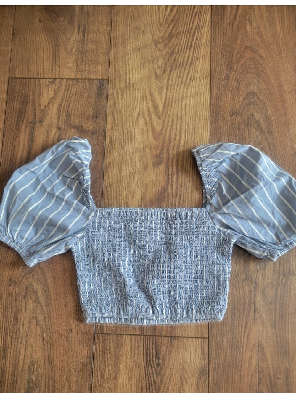 Altar'd State, marcella smocked crop top size XS - Picture 2 of 6